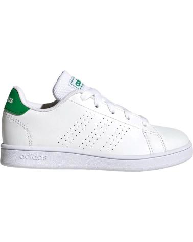 Woman and girl and boy Trainers ADIDAS ZAPATILLAS ADVANTAGE LIFESTYLE COURT LACE J  BLANCO