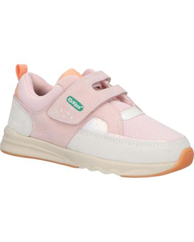 Deportivas de Niña KICKERS 928502-30 KIKUSTOM 133 ROSE CLAIR BEIG