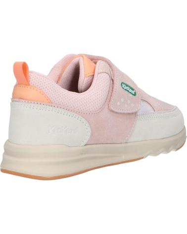 Deportivas de Niña KICKERS 928502-30 KIKUSTOM 133 ROSE CLAIR BEIG