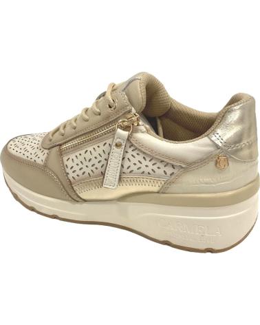Woman Zapatillas deporte CARMELA ZAPATILLAS PIEL BEIGE  03 BEIGE