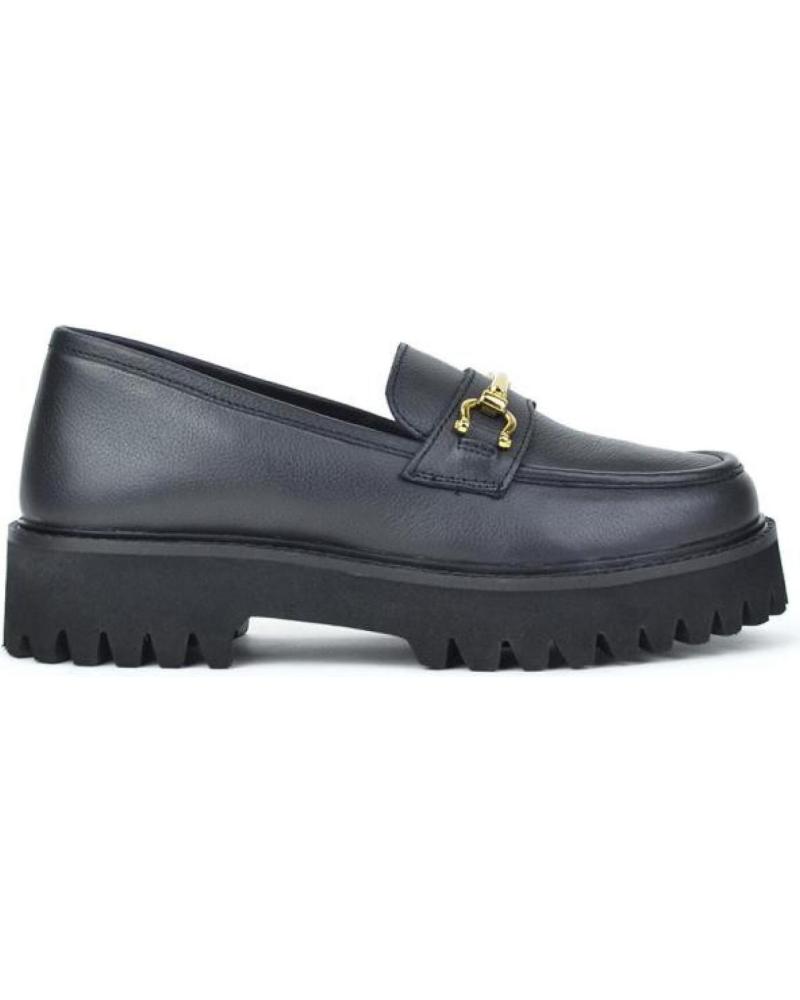 Halbschuhe für Damen  MOCASIN SENORA PIEL NEGROPIEL NEGRO