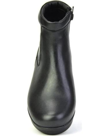 Botines de Mujer KANGAROOS BOTIN SENORA PIEL NEGROPIEL NEGRO