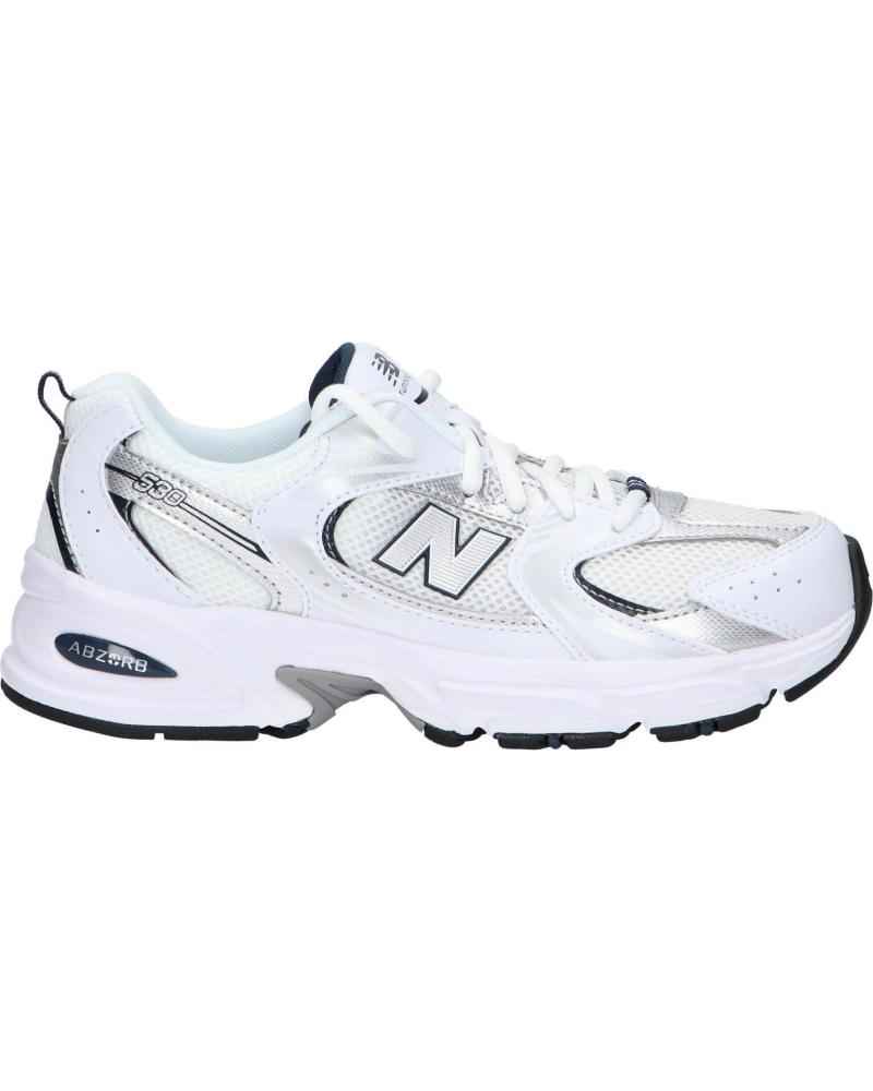 NEW BALANCE ZAPATILLAS 530 PARA NINOS UNISEX EN COLOR BLANCO