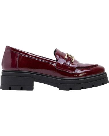 Mocasines CUPLE  de Mujer MOCASIN TRABILLA BURDEOS  MORADO