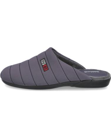 Calzado de casa de Hombre DEVALVERDE 3524 ZAPATILLAS DE CASA HOMB GRIS