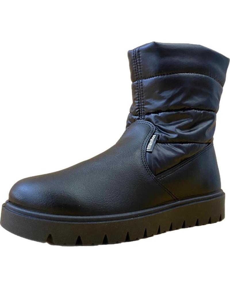 Mid Boots De Niña TITANITOS L 995 RENA NEGRO