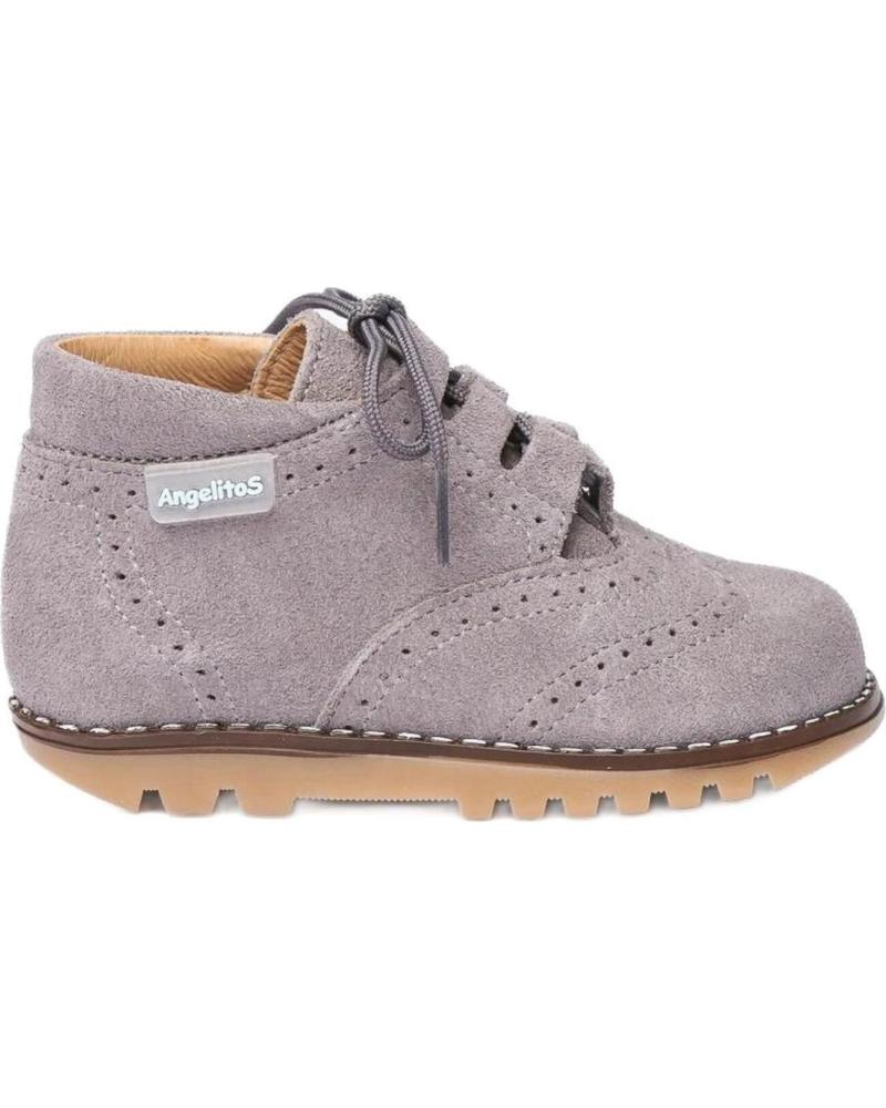 Botas ANGELITOS  de Menina BOTA 426  GRIS