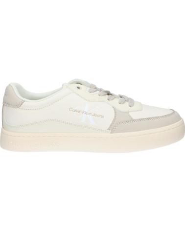 Zapatillas deporte CALVIN KLEIN  pour Homme YM0YM00885 CLASSIC CUPSOLE  0GF CREAMY WHITE-EGGSHELL