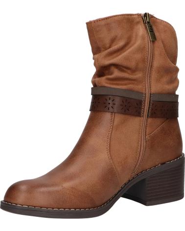 Botas de Mujer MTNG BOTINES DE TACON MUSTANG 52764 CUERO MARRóN