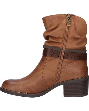 Botas de Mujer MTNG BOTINES DE TACON MUSTANG 52764 CUERO MARRóN