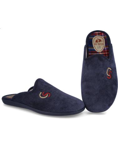 Calzado de casa de Hombre L&R SHOES LR SHOES 203 ZAPATILLAS DE CASA HOMBRE AZUL