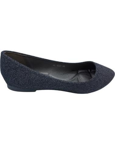Zapatos de Mujer CALZADOMANIA MANOLETINA BRILLO NEGRO