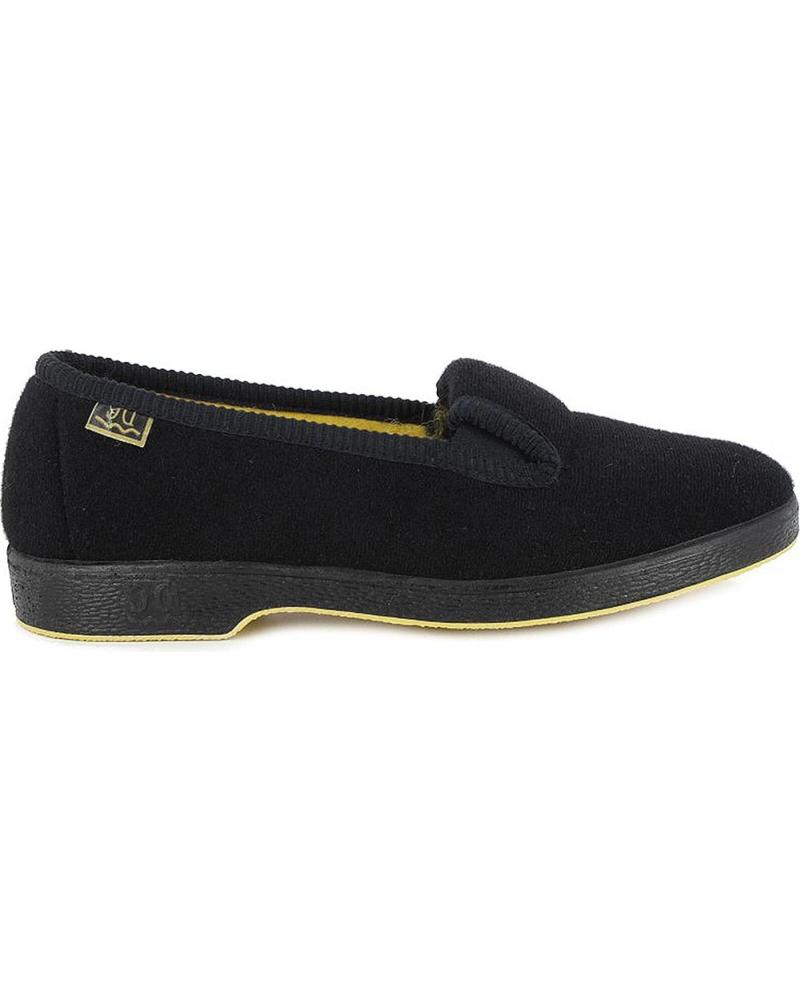 Woman House slipers  ZAPATILLA DOMESTICA DOCTOR CUTILLAS FIGUERAS 472 NEGRO