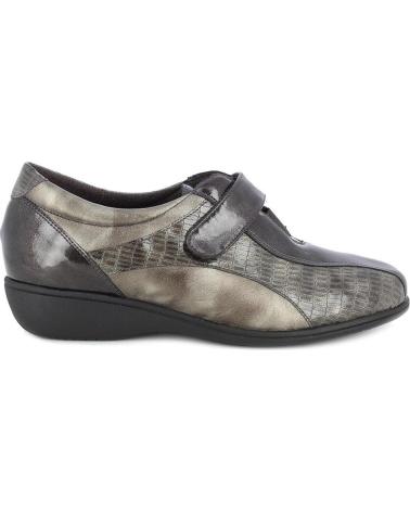 Scarpe D`CUTILLAS  per Donna DOCTOR CUTILLAS - ZAPATOS VELCRO INVIERNO MUJER PLANTI  ANTRACITA