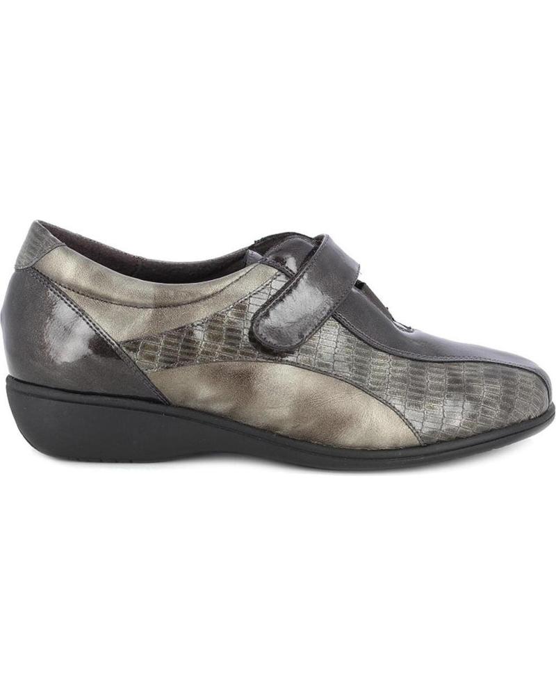 Scarpe D`CUTILLAS  per Donna DOCTOR CUTILLAS - ZAPATOS VELCRO INVIERNO MUJER PLANTI  ANTRACITA
