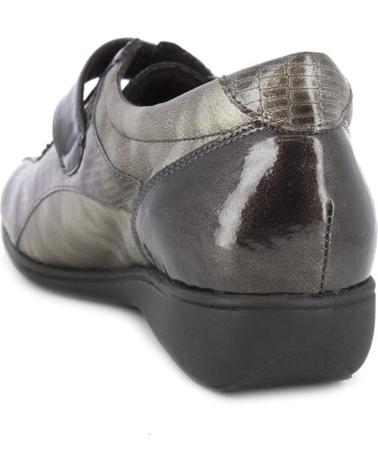 Scarpe D`CUTILLAS  per Donna DOCTOR CUTILLAS - ZAPATOS VELCRO INVIERNO MUJER PLANTI  ANTRACITA