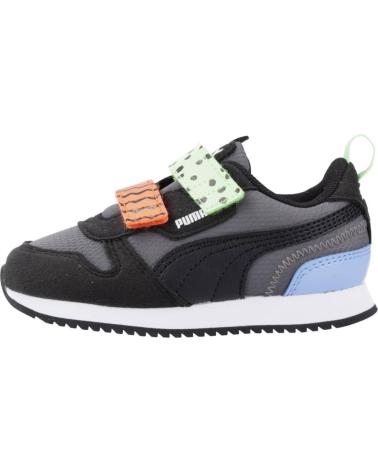 girl and boy Trainers PUMA R78 MIX MTCH V INF  NEGRO