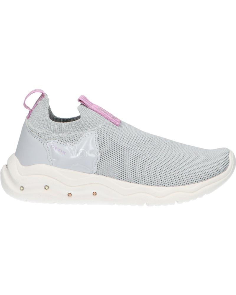 Deportivas de Niña GEOX J35GUB 06KBC J PHYPER C1296 LT GREY-PINK