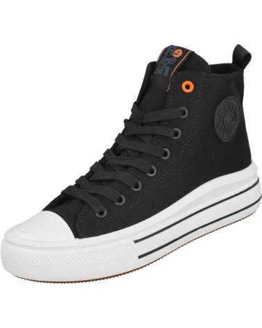 Scarpe sport REFRESH  per Donna 171931 ZAPATILLAS ALTAS LONA MU  NEGRO