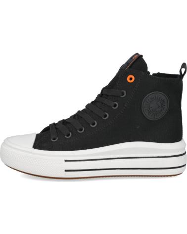 Scarpe sport REFRESH  per Donna 171931 ZAPATILLAS ALTAS LONA MU  NEGRO
