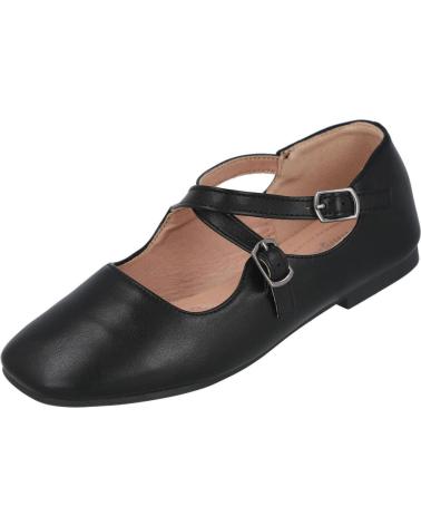 Chaussures pour Fille L&R SHOES LR SHOES FH136 MERCEDITAS NINA NEGRO