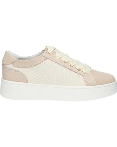 Woman and girl Trainers GEOX D25QXC 04122 D SKYELY  C5KH6 CREAM-LT TAUPE