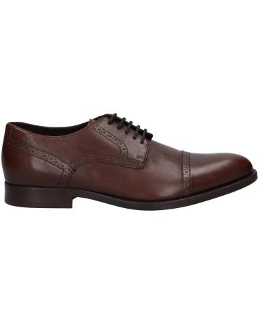 Chaussures GEOX  pour Homme U35E3B 00043 U HAMPSTEAD  C6006 DK BROWN