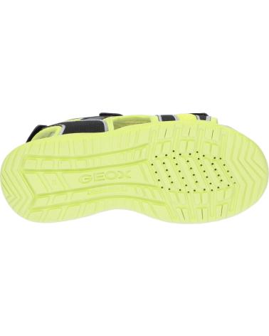 Sandalias GEOX  de Niño J35GPA 014CE J SANDAL SPLUSH  C3707 LIME-BLACK