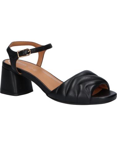 Woman Sandals GEOX D35HAB 000TU D GENZIANA MID C9999 BLACK