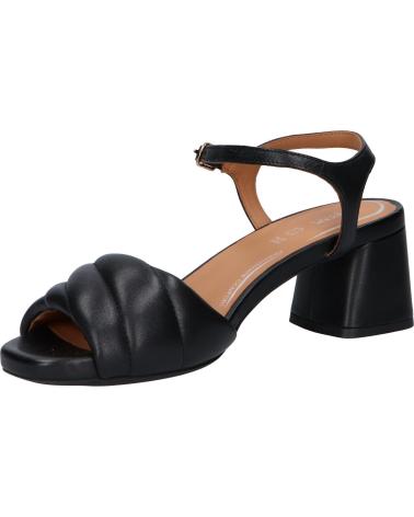 Woman Sandals GEOX D35HAB 000TU D GENZIANA MID C9999 BLACK