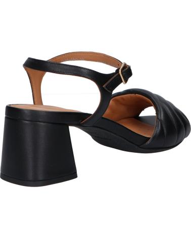 Woman Sandals GEOX D35HAB 000TU D GENZIANA MID C9999 BLACK