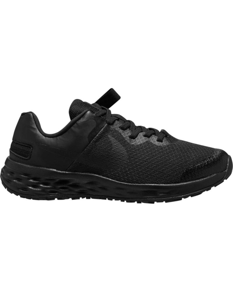 Woman and girl and boy Trainers NIKE DEPORTIVA REVOLUTION 6 FLYEASE DD1113  NEGRO