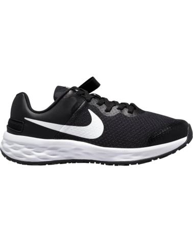 Woman and girl and boy Trainers NIKE DEPORTIVA REVOLUTION 6 FLYEASE DD1113  NEGRO BLANCO