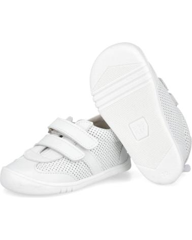 Deportivas L&R SHOES  de Niña y Niño LR SHOES PF350-5 CALZADO RESPETUOSO IN  BLANCO
