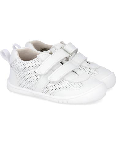 Deportivas L&R SHOES  de Niña y Niño LR SHOES PF350-5 CALZADO RESPETUOSO IN  BLANCO