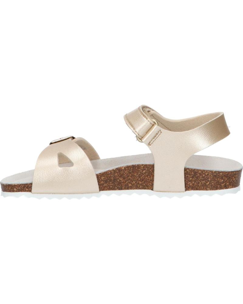 Sandales Geox Fille Adriel Girl C - À Paillettes - Scratch - Confort Respirant