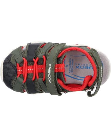 Sandalen für Junge GEOX B1524A VERDE