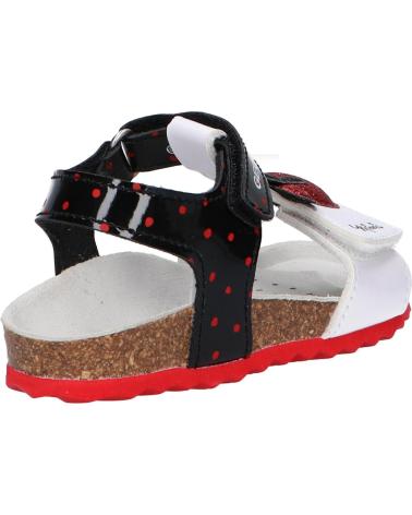 Sandálias de Menina GEOX B SANDAL CHALKI GIRL BLANCO