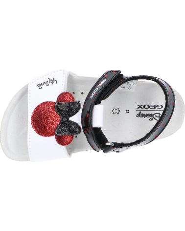 Sandálias de Menina GEOX B SANDAL CHALKI GIRL BLANCO