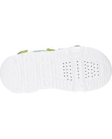 Sandalen GEOX  für Junge J25GGA 014CE J SANDAL WROOM  C0876 LIME-ROYAL