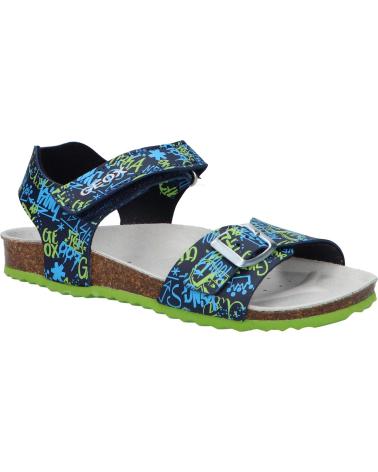 Sandalias GEOX  de Niño J028LB 00004 J GHITA  C0749 NAVY-LIME