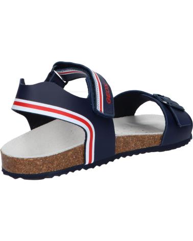 boy Sandals GEOX J028LB 0006A J GHITA C4580 BLUE-RED-WHITE