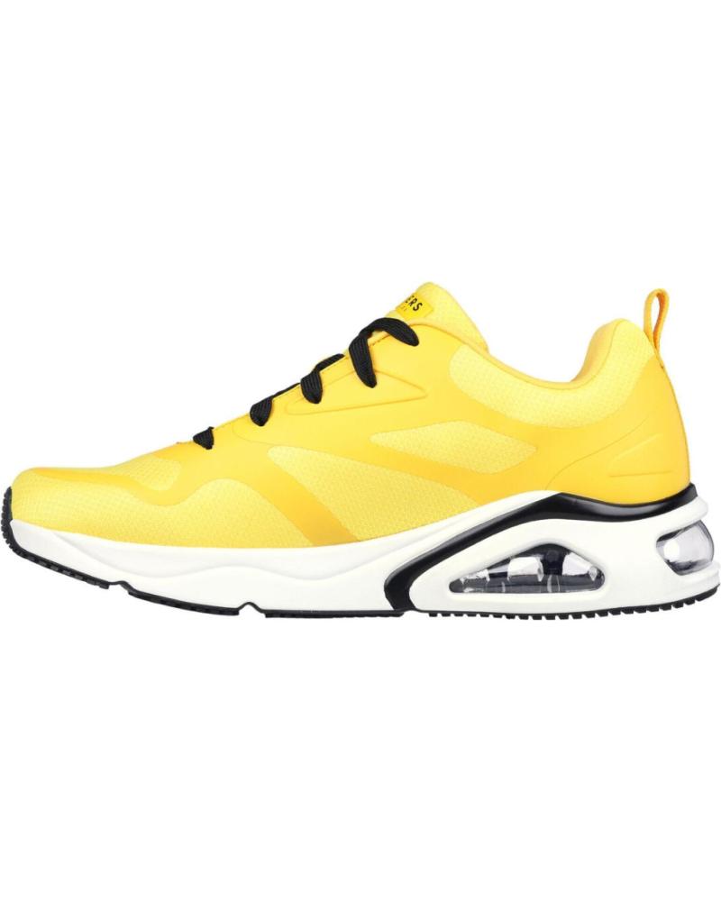 Zapatos skechers hombre cordones amarillos outlet