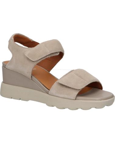 Woman Sandals GEOX D SPHERICA EC6 C - SCAM D35G0C 00022 BEIGE