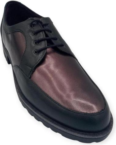 Zapatos de Mujer PITILLOS ZAPATO Y BURDEOS 1302 NEGRO