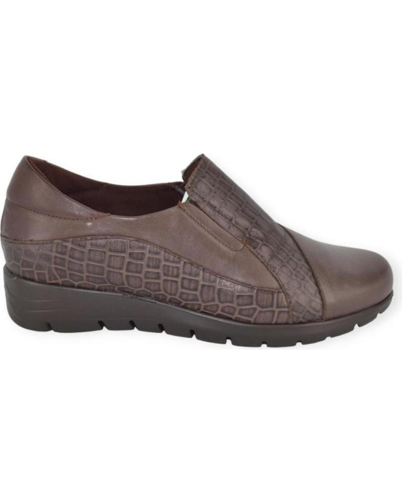 Zapatos de Mujer PITILLOS ZAPATO PIEL MARRON 5310 MARRóN