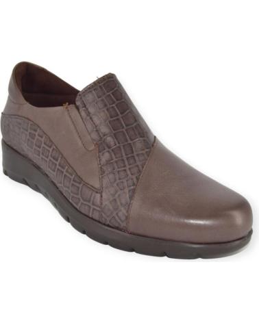 Zapatos de Mujer PITILLOS ZAPATO PIEL MARRON 5310 MARRóN