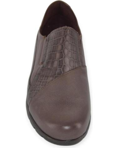 Zapatos de Mujer PITILLOS ZAPATO PIEL MARRON 5310 MARRóN