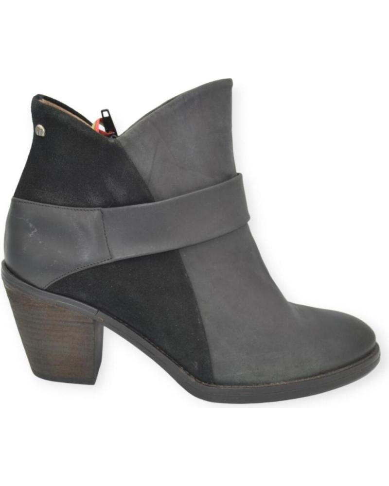 Botins de Mulher MTNG BOTIN PIEL MUSTANG 97003 NEGRO