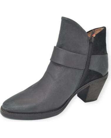 Botins de Mulher MTNG BOTIN PIEL MUSTANG 97003 NEGRO